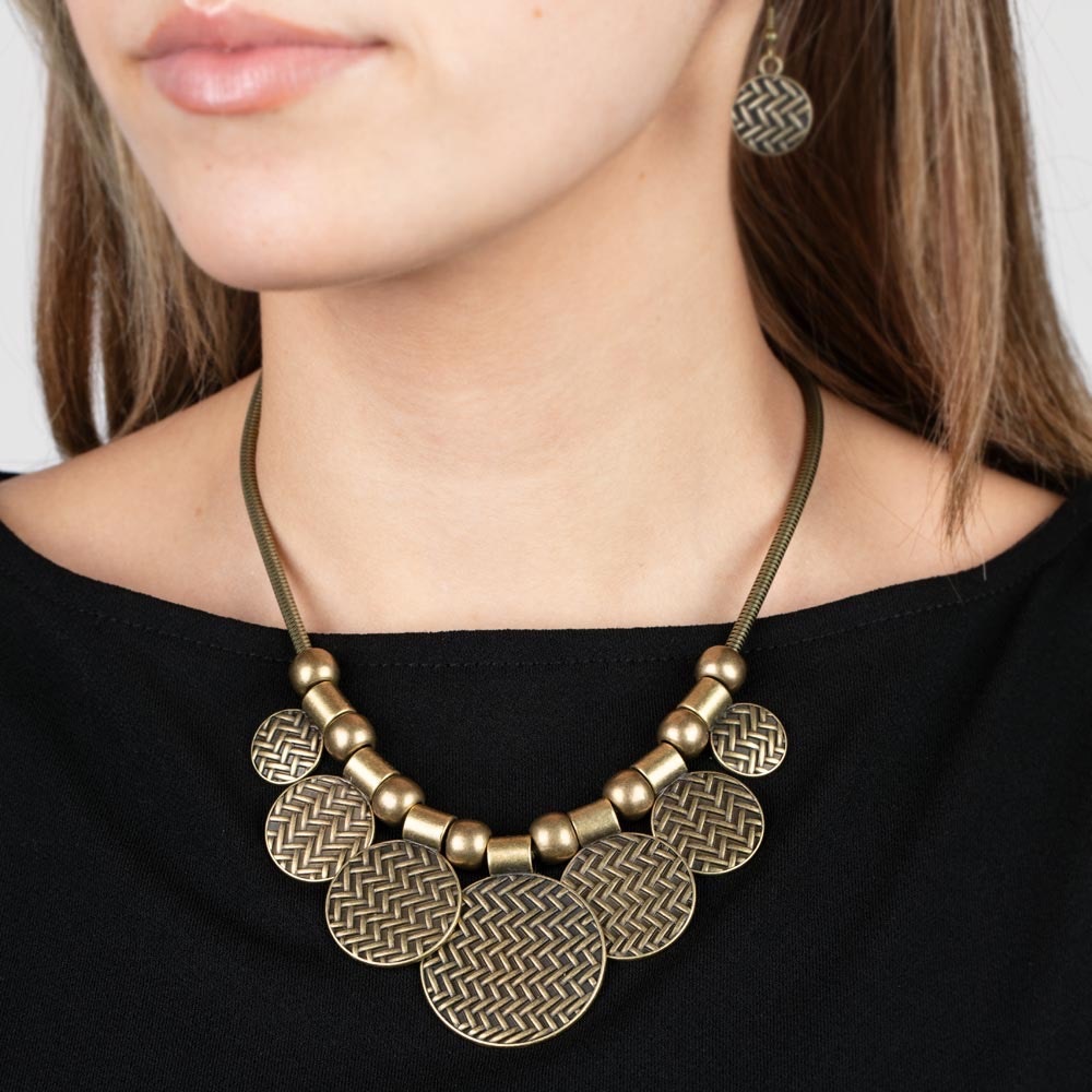 Indigenously Urban - Brass Necklace